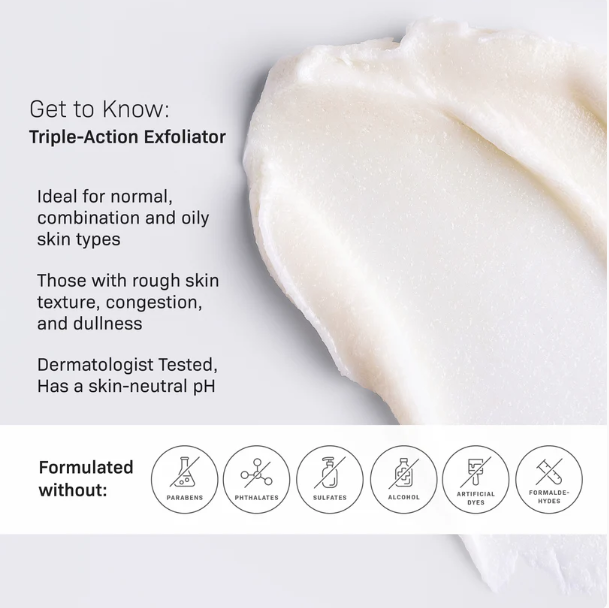 Triple-Action Exfoliator